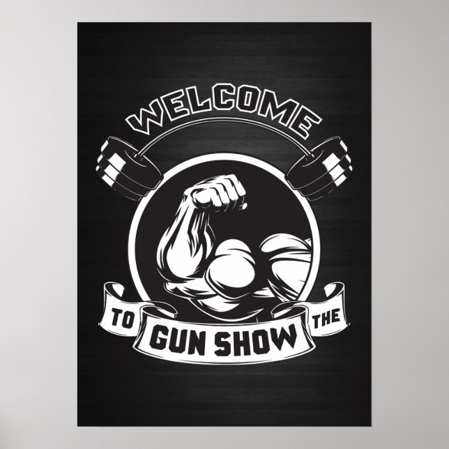 Workout Motivierend Poster (Vorne)