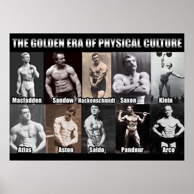 Workout Motivierend Poster (Vorne)