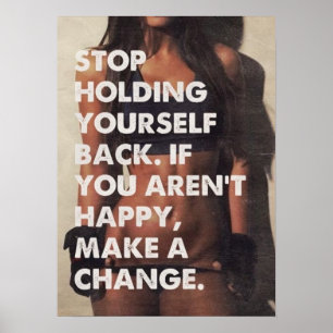 Workout Motivierend Poster