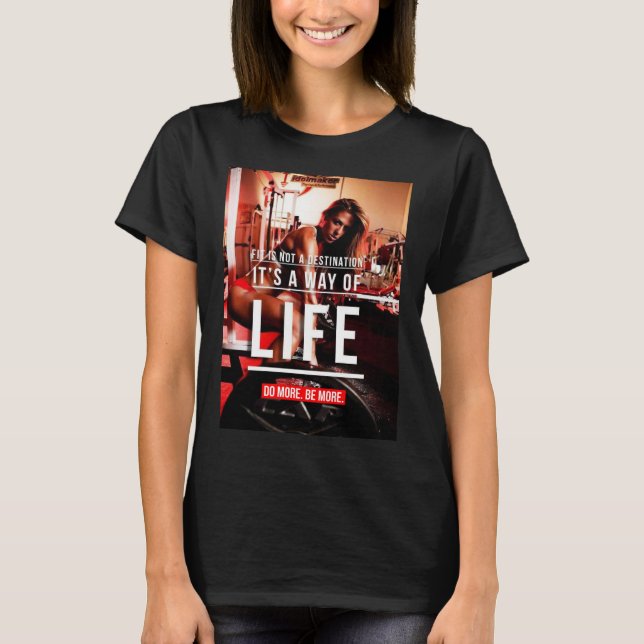 Workout Motivierend T-Shirt (Vorderseite)