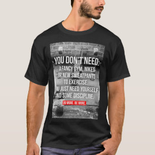 Workout Motivierend T-Shirt