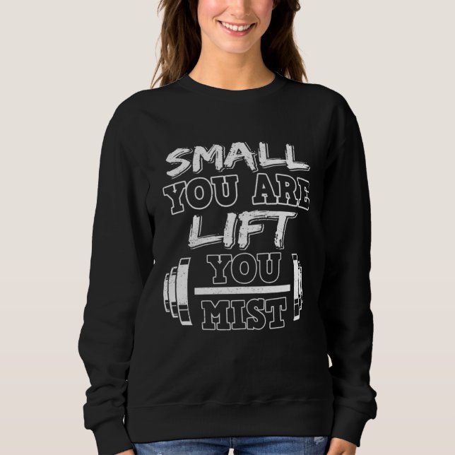 Workout Muscle Building Weight Lifting Strength Sp Sweatshirt (Vorderseite)