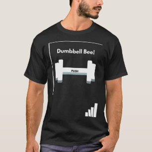 Workout spezielle Dumbell Bee Trendy Gym Fitness F T-Shirt