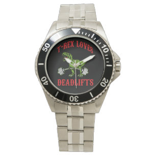 Workout - T-Rex-Lieben Aufzüge - Bodybuilding Armbanduhr