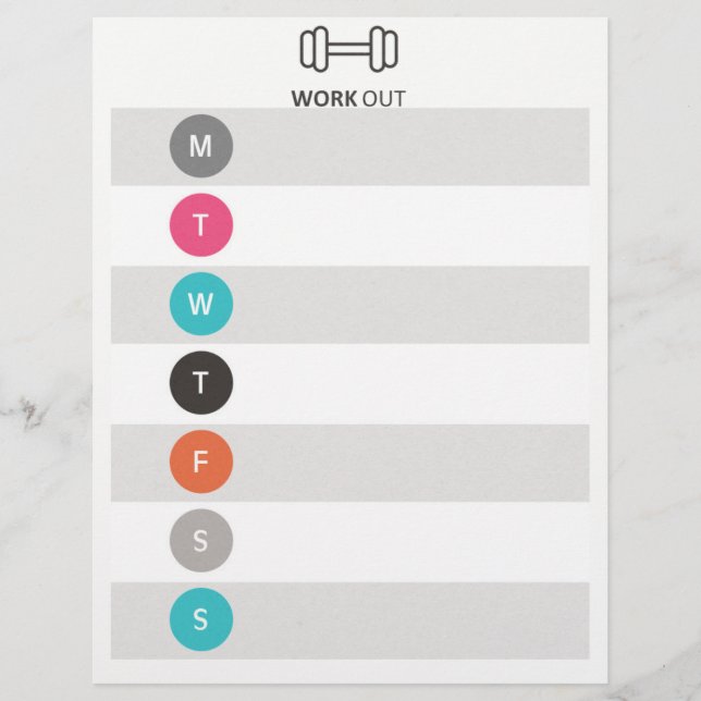 Workout Tracker (Vorderseite)