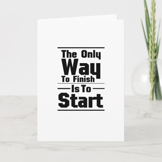 Workout-Turnhallen-Zitat-Fitnessübung Motivation Karte (Vorderseite)