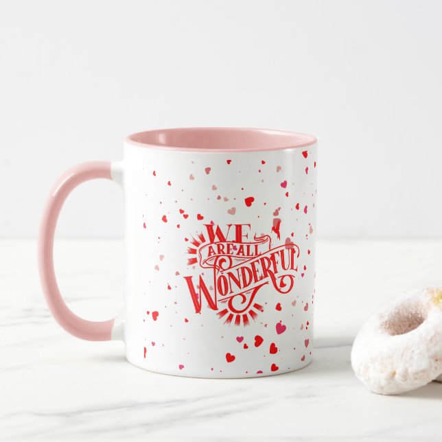 Workout Typografy Tasse (Mit Donut)