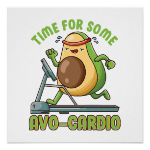 Workout Übung Funny Spaß Redewendungen Zitate Poster