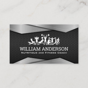 Workout-Übungen   Fitness und Gesundheit Visitenkarte