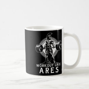 Workout wie Ares griechische Gott Bodybuilding Fit Kaffeetasse