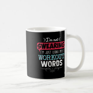 Workout Worte Funny Joke Funny Joke Gym Geschenke Kaffeetasse