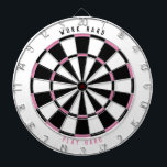 "WORKSHARD PLAY HARD" Office Game Room Black/Pink Dartscheibe<br><div class="desc">Woll, deine Mitarbeiter für das Büro zu gewinnen? Lass ihnen hart arbeiten und hart im Büro spielen! Verbessern Sie Ihr Office-Spielzimmer mit diesem Dartboard mit den Markenfarben Ihres Unternehmens und dem Text "WORK HARD" oben und "PLAY HARD" unten. Ermuntern Sie Ihre Mitarbeiter, sich mit ihren Mitarbeitern zu vernetzen und sie...</div>