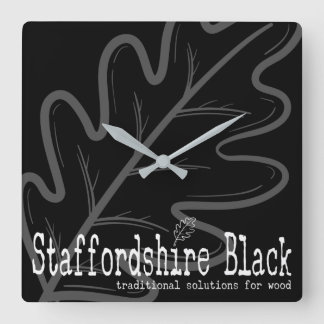 Workshop-Uhr Quadratische Wanduhr