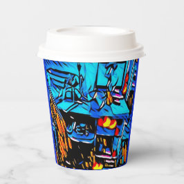 WorkSpace-Mittagessen Pappbecher