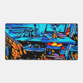 WorkSpace-Mittagessen Schreibtischunterlage