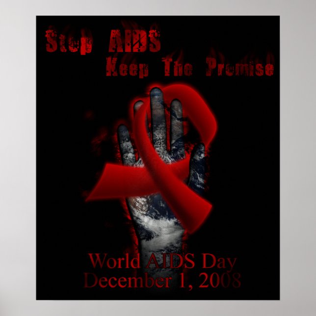 World AIDS Day Poster (Vorne)