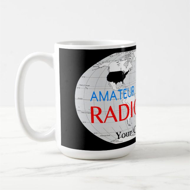 World Amateur Radio Active Kaffeetasse (Links)