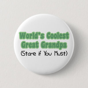 World' coolster großer Großvater s Button
