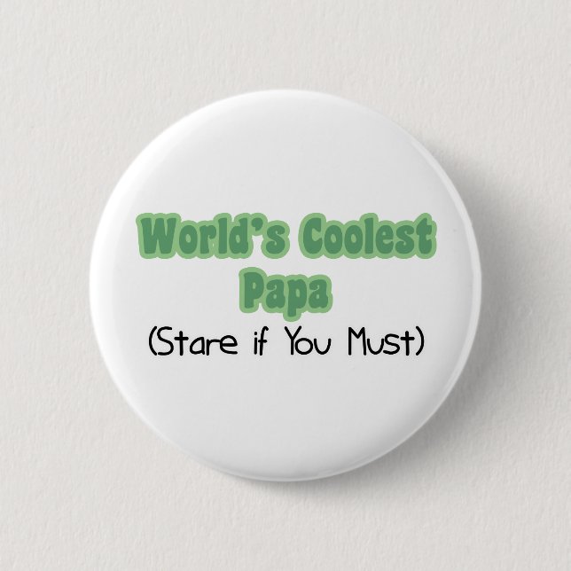 World' coolster Papa s Button (Vorderseite)