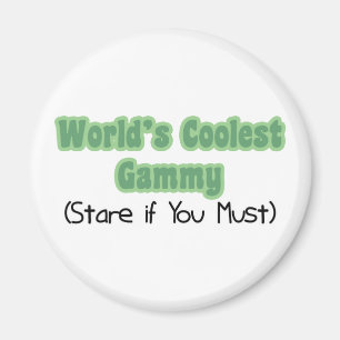 World' s coolstes Gammy Magnet