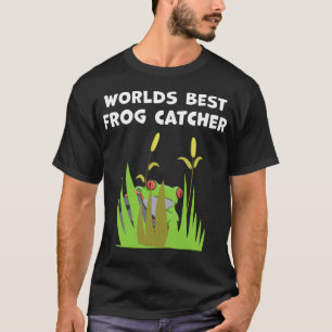 World Best Frog Catcher Gift Lago Amphibien T-Shirt
