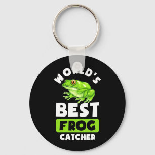 World Best Frog Catcher Schlüsselanhänger