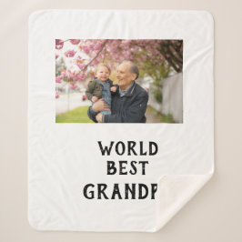 World best Grandpa photo name father's day grandpa Sherpadecke