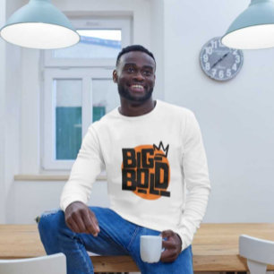 World Best Modern Big Bold Print White T - Shirt