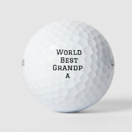 World Best Opa hinzufügen Namen Text Sport Text ei Golfball
