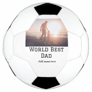 World Best Papa jemals Fett Name Text Sport Text Fußball