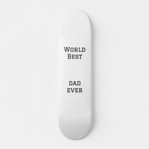 World Best Papa jemals Fett Name Text Sport Text Skateboard