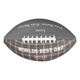 World Best Vater, Customizable Football Gift,