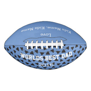 World Best Vater, Customizable Football Gift,