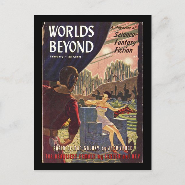 World Beyond 02_Pulp Art Postkarte (Vorderseite)