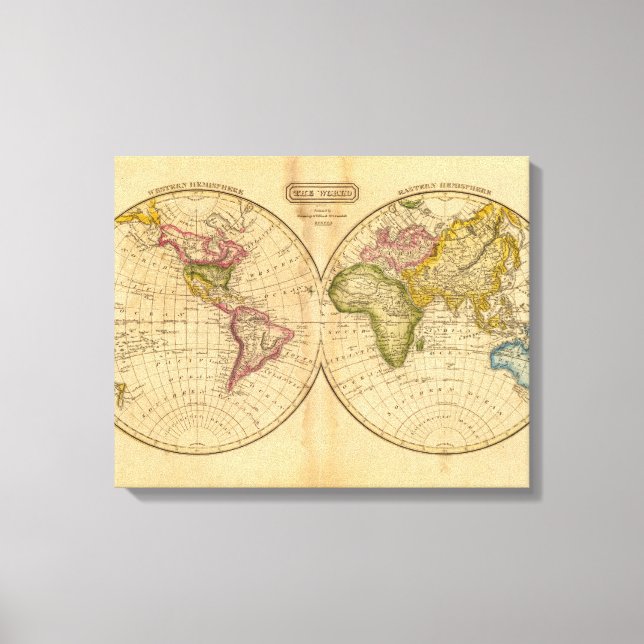 World by Worcester Leinwanddruck (Vorderseite)