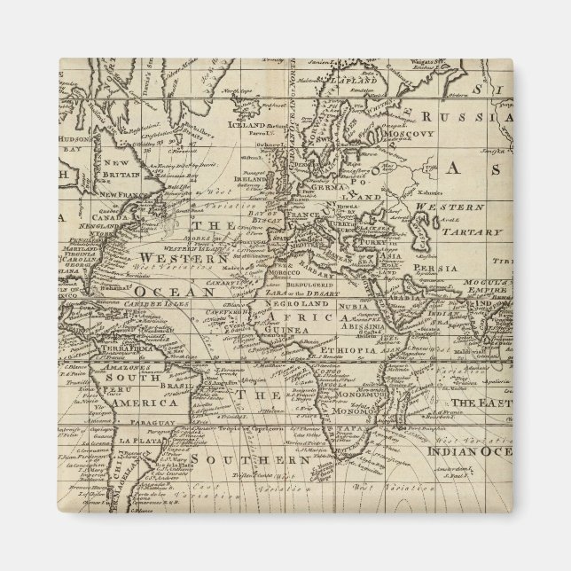 World Chart Magnet (Vorne)