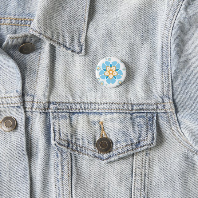 World Childless Week Abzeichen mehrfache Blume (we Button (Beispiel)