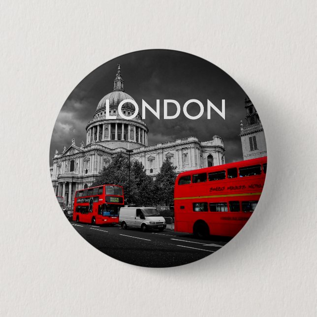 World Cities - London Button (Vorderseite)