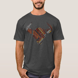 World Cloud T - Shirt für Kampfkunst