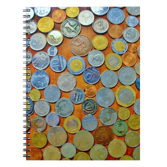 World Coin Collection Notizblock (Vorderseite)