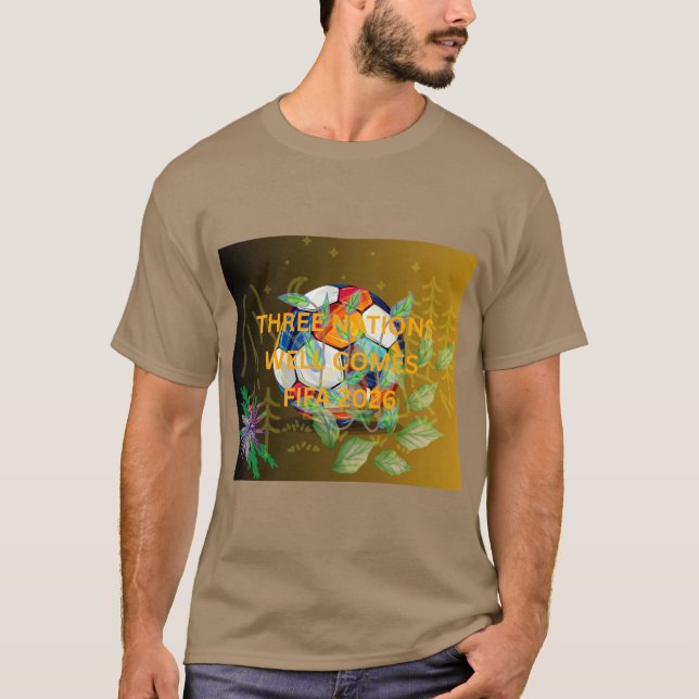 WORLD CUP FOOTBALL 2026 T-Shirt (Vorderseite)