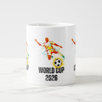 World Cup Soccer 2026 Souvenir Mug Jumbo-Tasse