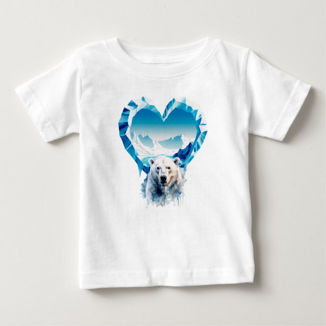 World Day for Glaciers  Baby T-shirt (Vorderseite)