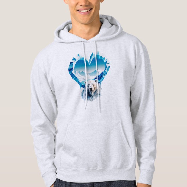 World Day for Glaciers  Hoodie (Vorderseite)