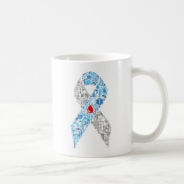 World Diabetes Day Kaffeetasse (Rechts)
