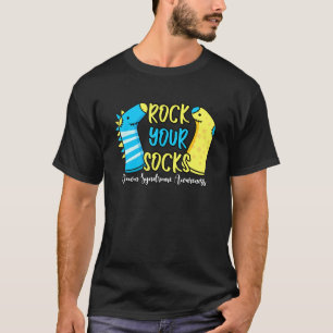 World Down Syndrom Day Rock Your Socks Kid Awaren T-Shirt