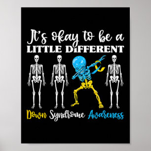 World Down Syndrome Awareness Day Dabbing Kindersk Poster