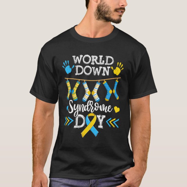 World Down Syndrome Awareness Day Shirt, Kids Boy  T-Shirt (Vorderseite)