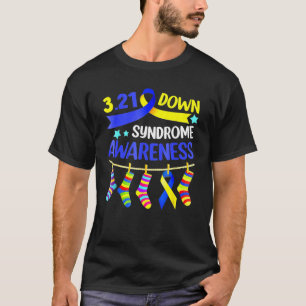 World Down Syndrome Day Awareness Socks 21 März 1 T-Shirt
