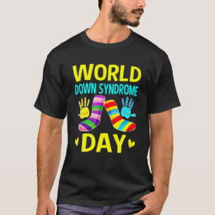 World Down Syndrome Day Awareness Socks 21 März K T-Shirt